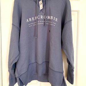 Abercrombie & Fitch Boyfriend Logo Hoodie